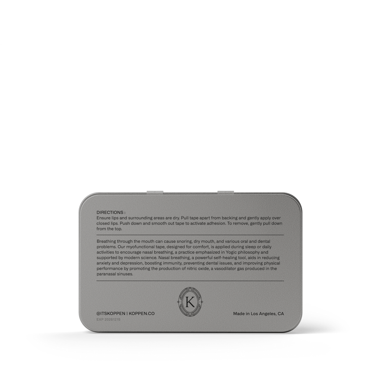 Myofunctional Mouth Tape | Reduces Dry Mouth & Promotes Nasal Breathing