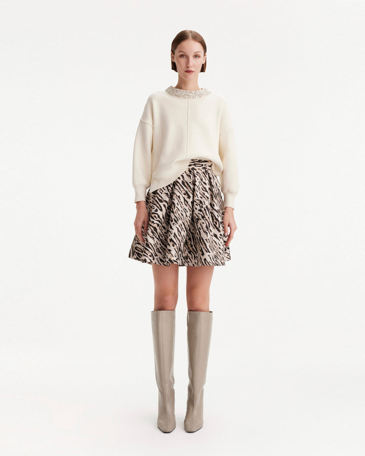 Nomia Embellished Oversized Pullover