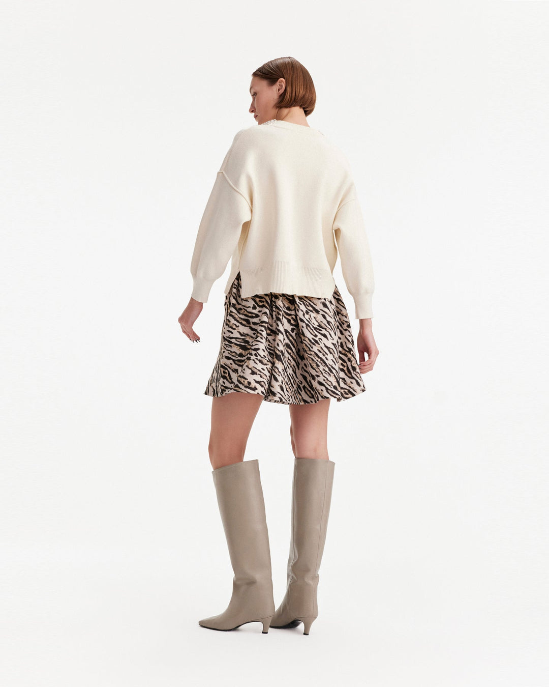 Nomia Embellished Oversized Pullover
