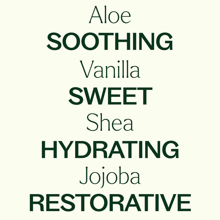 Vanilla Body Lotion with Aloe and Shea