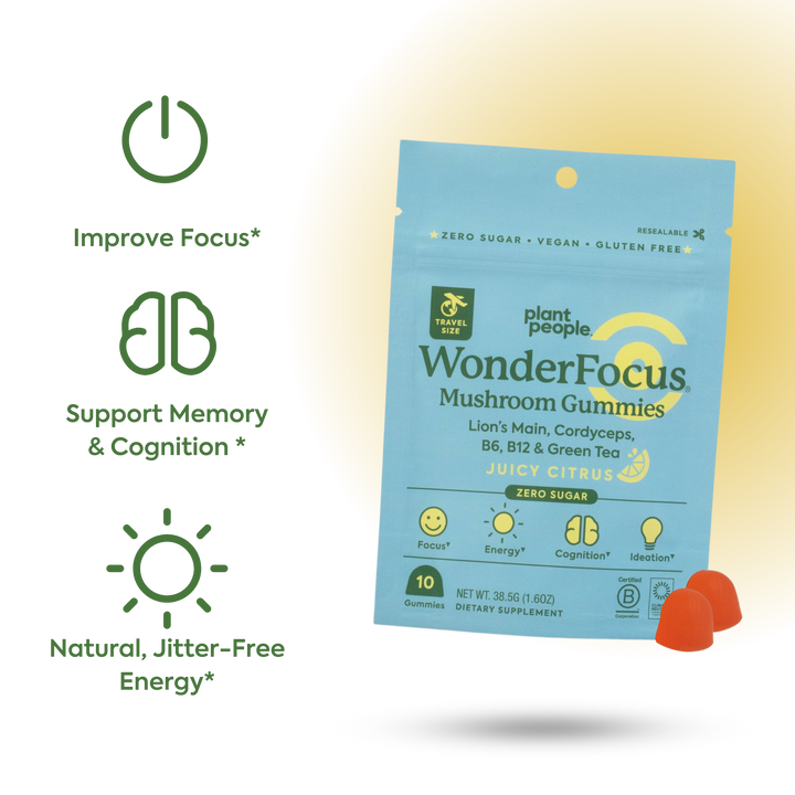 WonderFocus Mushroom Gummies: 5-Day Trial