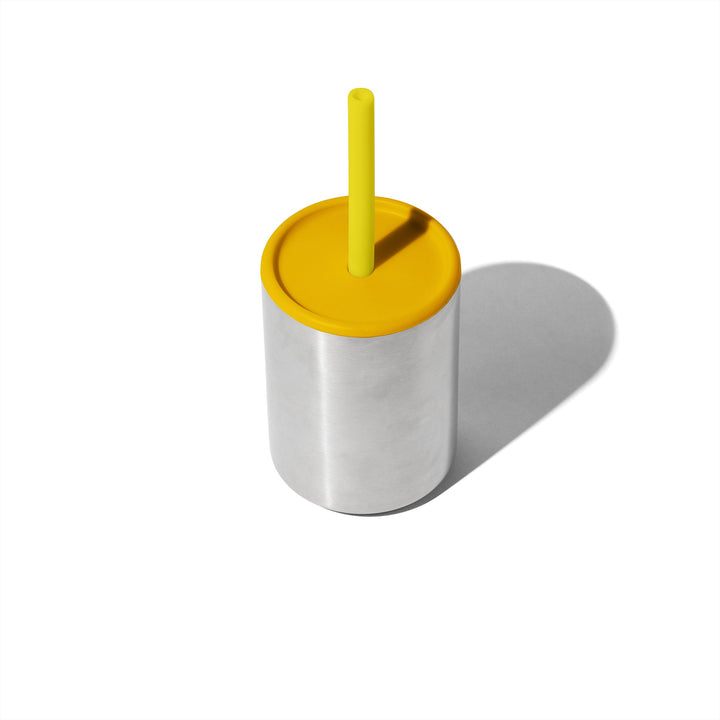 Avanchy Baby Cup with 5 Straws Gray