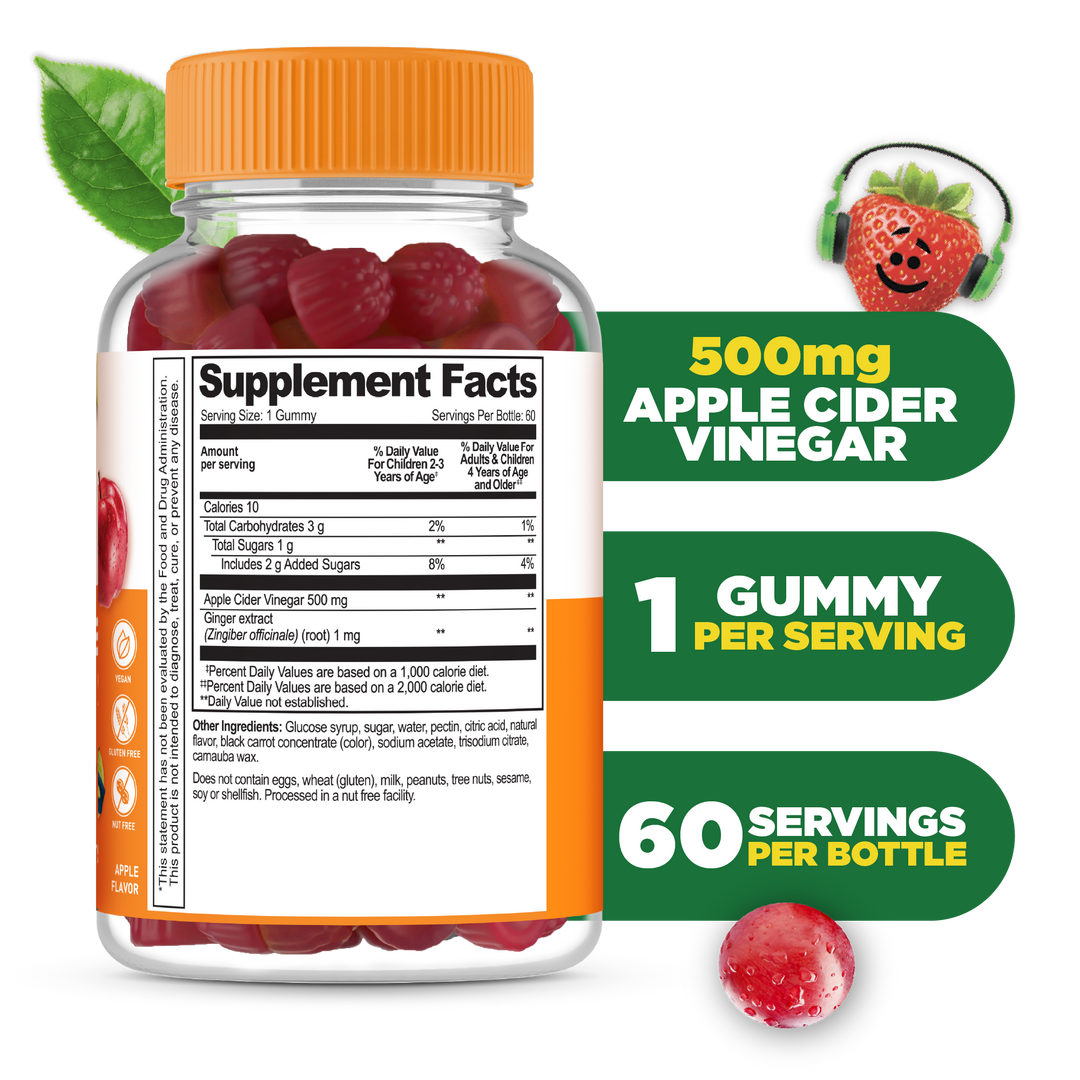 Apple Cider Vinegar Gummies for Kids