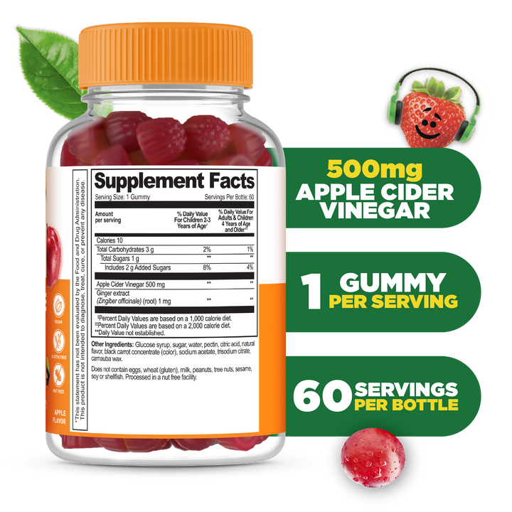 Apple Cider Vinegar Gummies for Kids