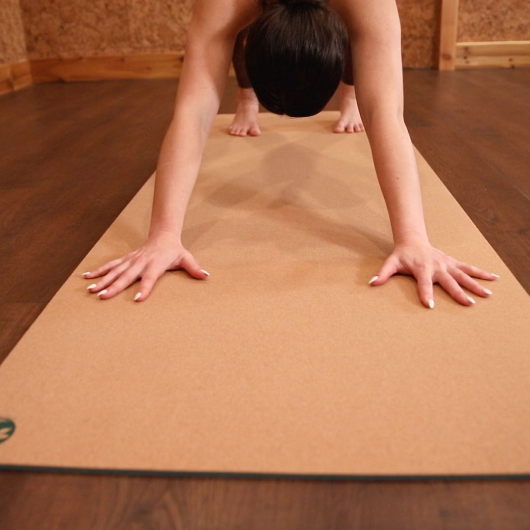 Inhale Exhale Aura Cork Yoga Mat