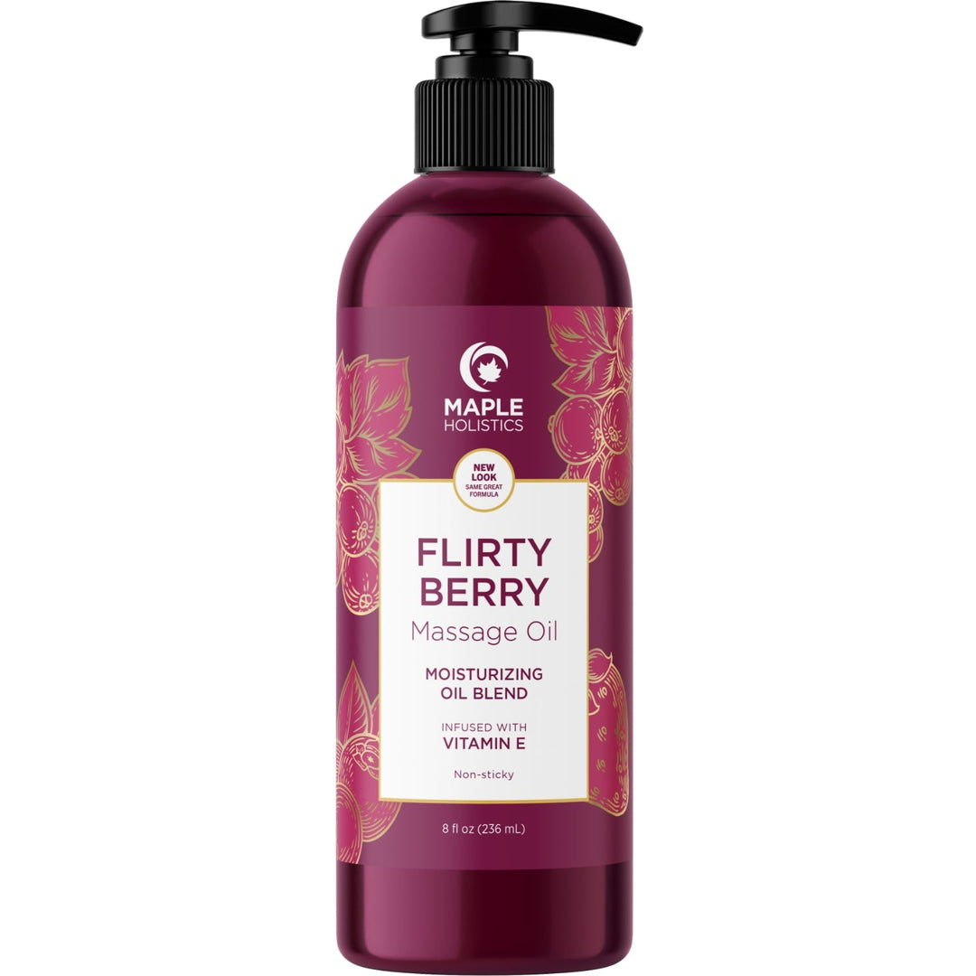 Flirty Berry Moisturizing Massage Oil