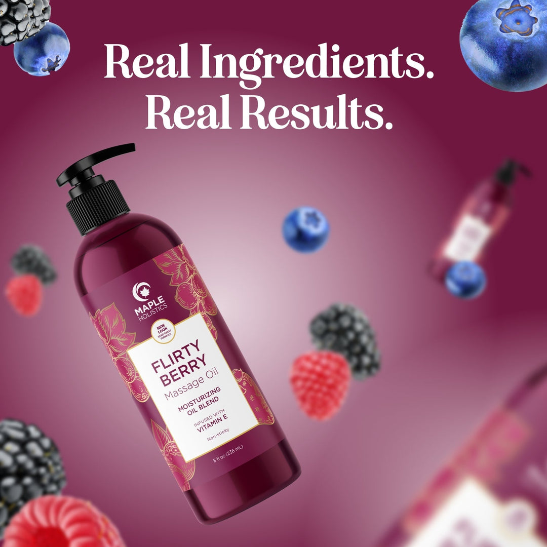Flirty Berry Moisturizing Massage Oil