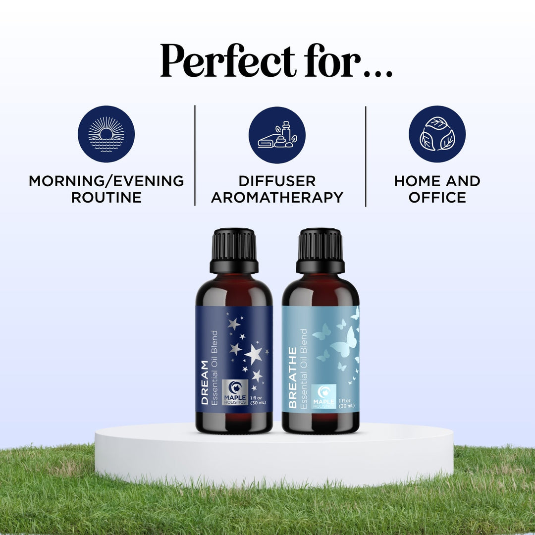 Dream and Breathe Essential Oil Blend Set