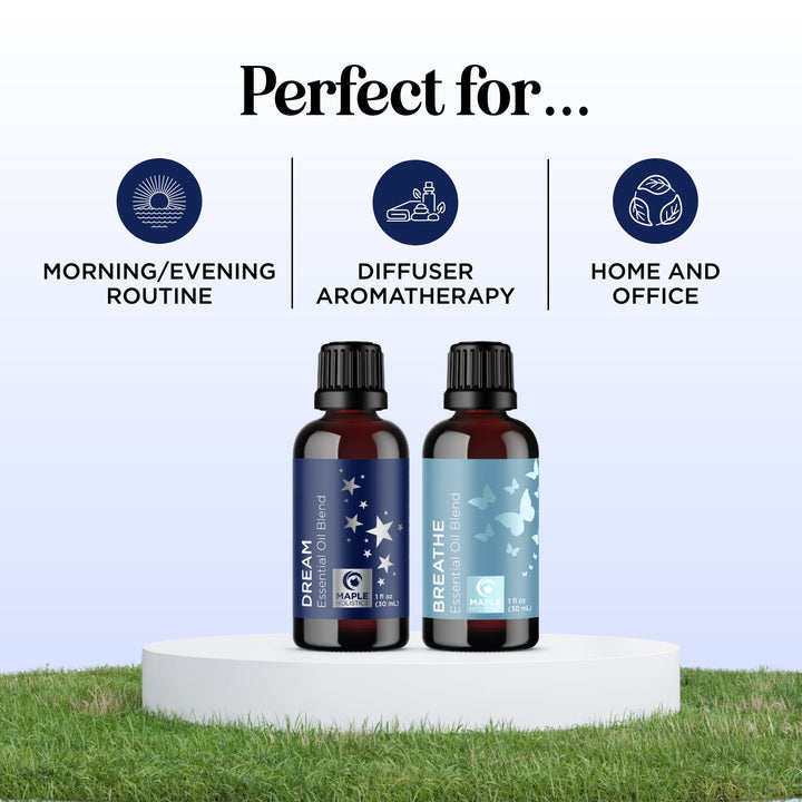 Dream and Breathe Essential Oil Blend Set