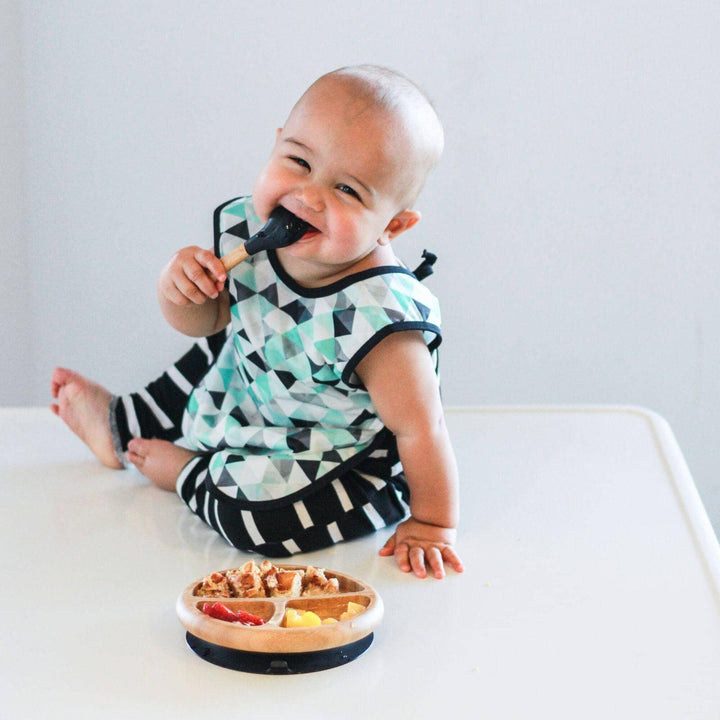 Baby Spoons Regular Scoop | Bamboo & Silicone