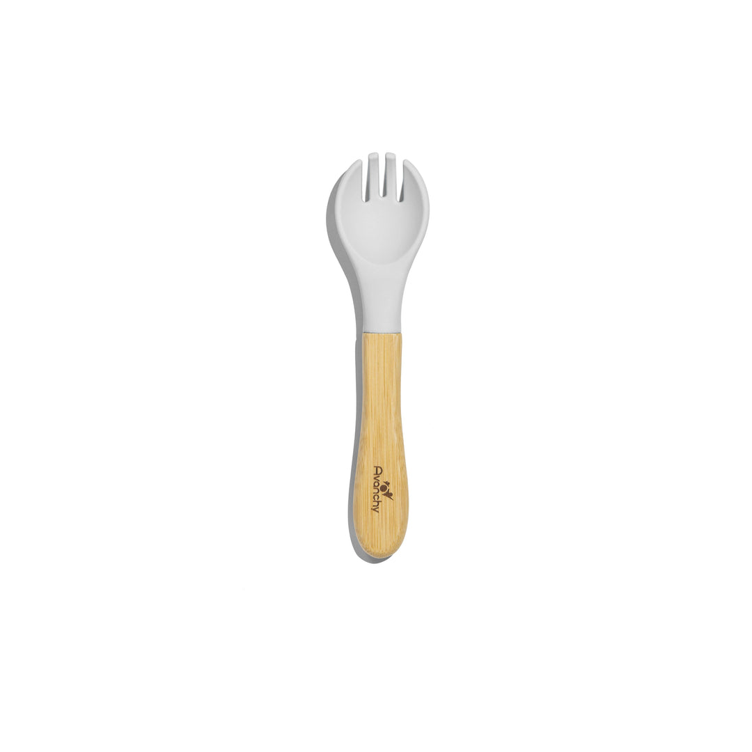 Training Fork | Bamboo & Silicone