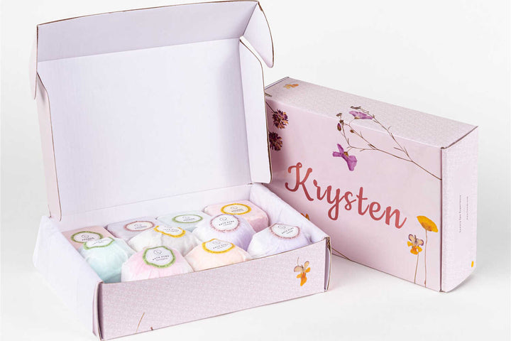 Natural Bath Bombs and Shower Steamers Gift Set - for anyone that like to Bath and Shower