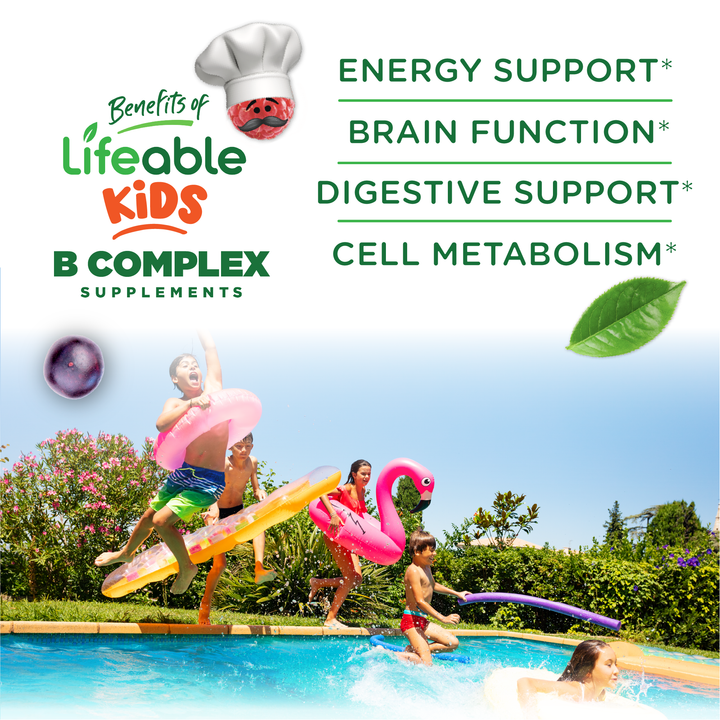 Sugar Free B Complex Gummies for Kids