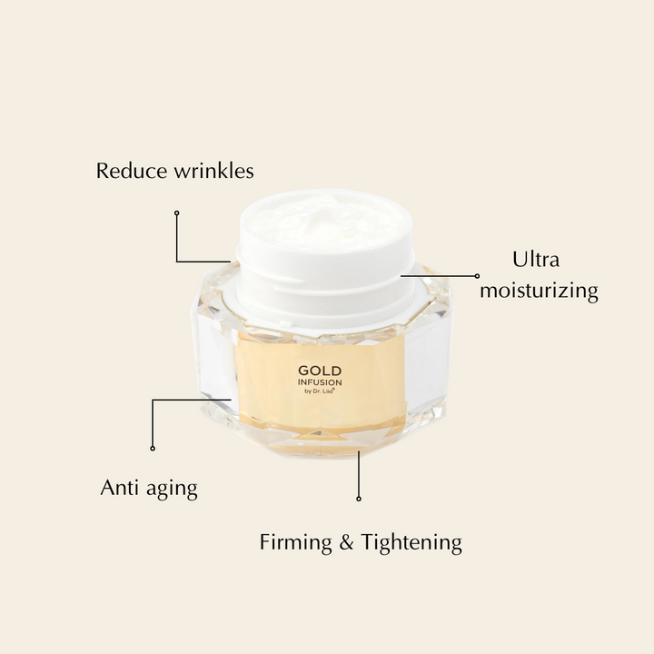 Gold Peptide Moisturizer with Niacinamide and Ceramide