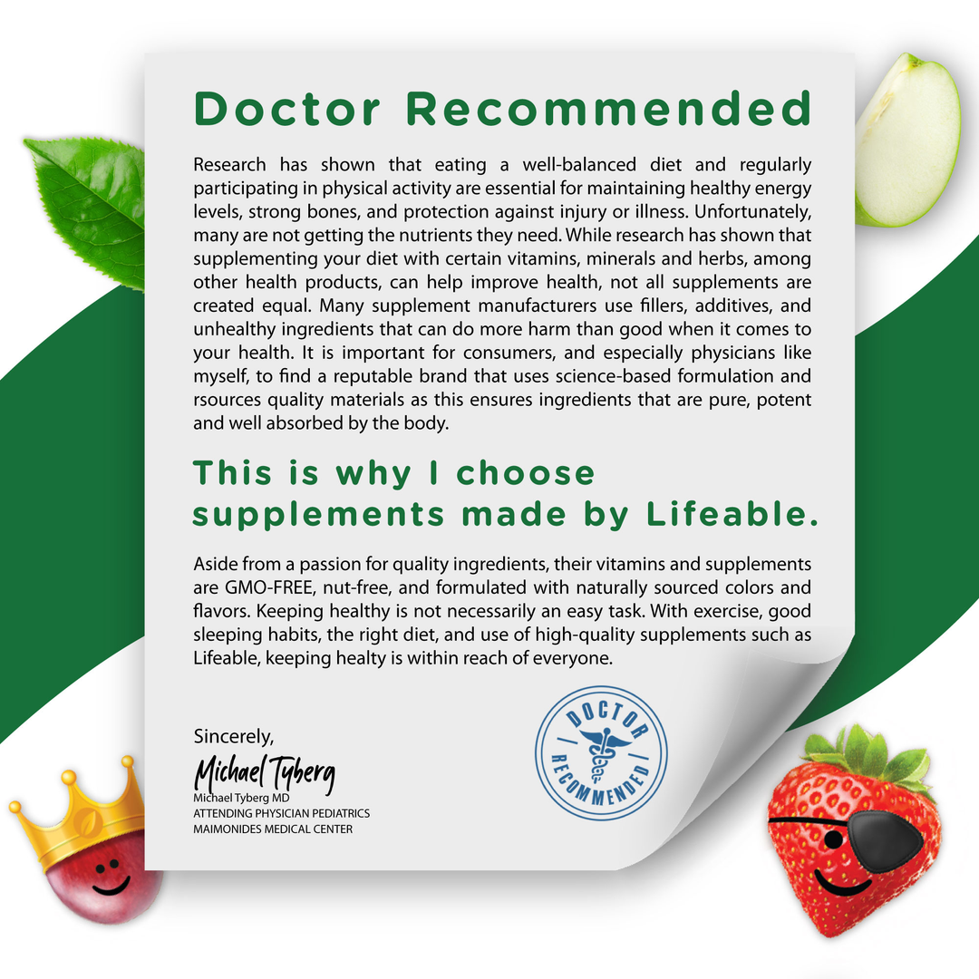 Sugar Free Biotin Gummies for Kids