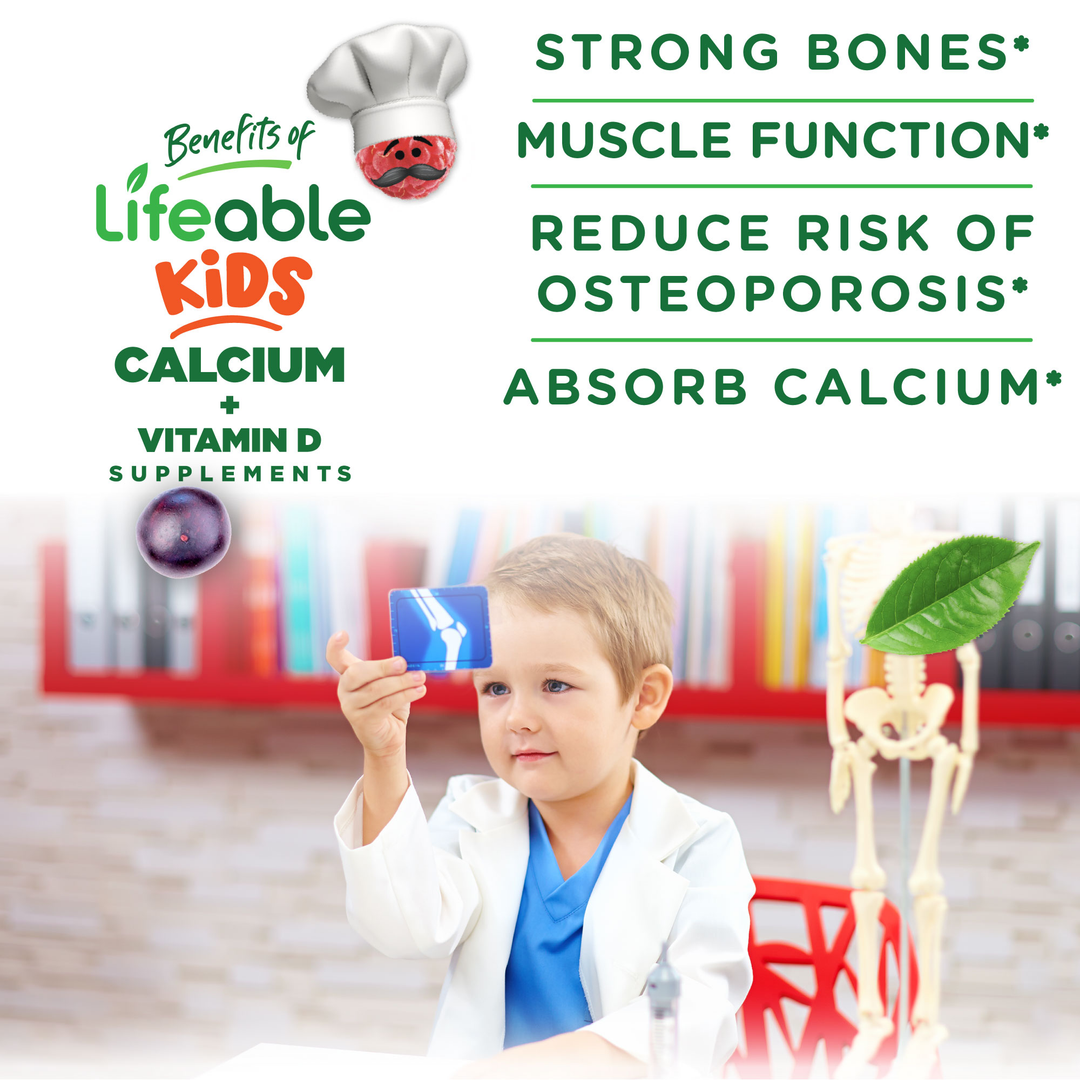 Calcium with Vitamin D Gummies for Kids