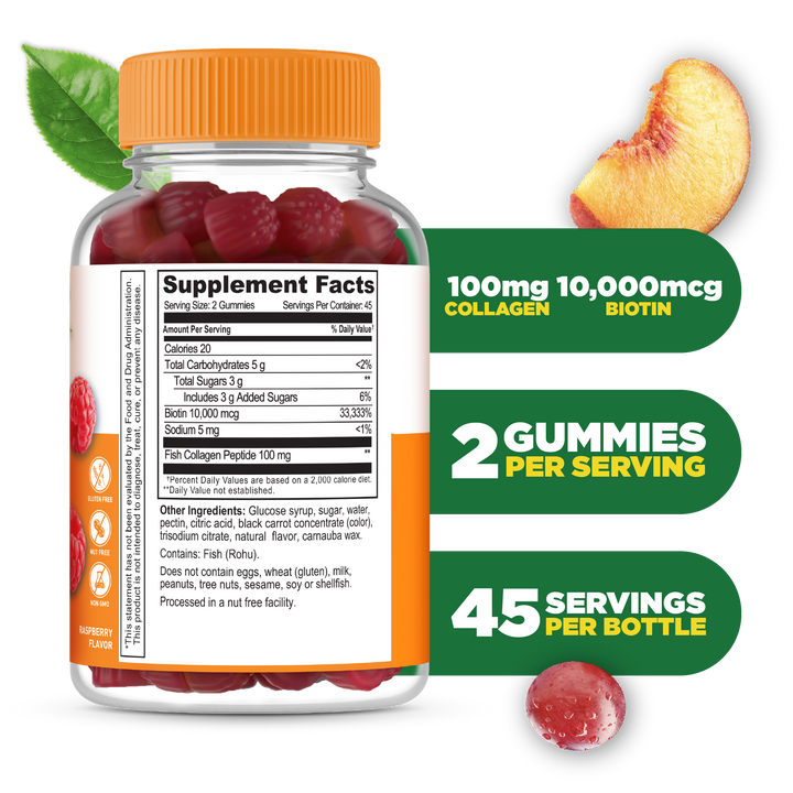 Collagen with Biotin Gummies