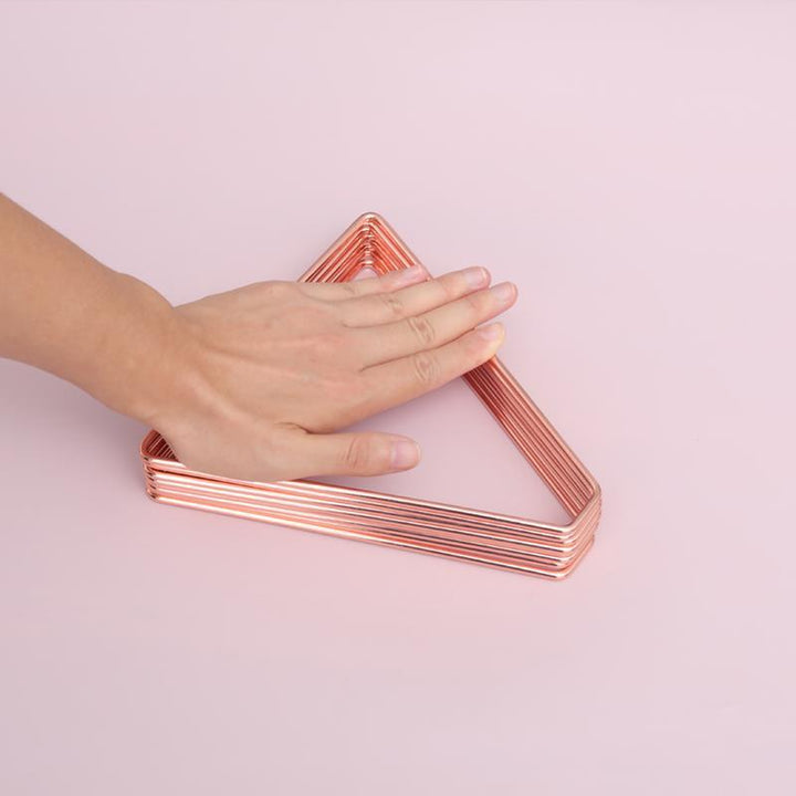 Compressible Metallic Desktop File Organizer