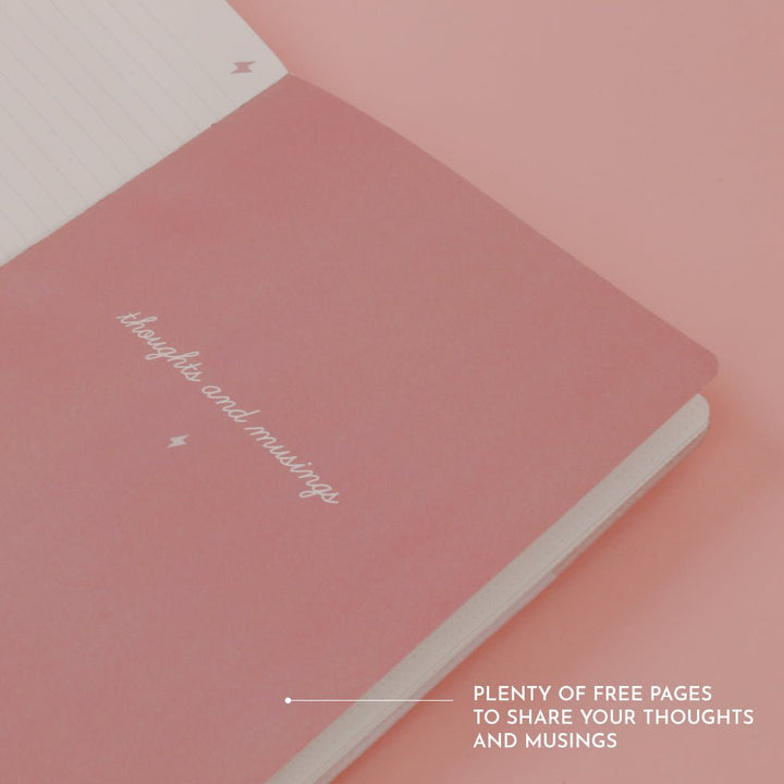 Conquer My Day Hardcover Journal (6 Months Supply, Monthly/Weekly/Daily + Line/Dot Paper) - Designed by Kelly Luc, Limited Edition
