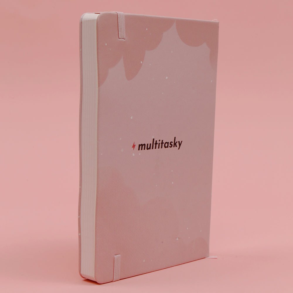 Conquer My Day Hardcover Journal (6 Months Supply, Monthly/Weekly/Daily + Line/Dot Paper) - Designed by Kelly Luc, Limited Edition