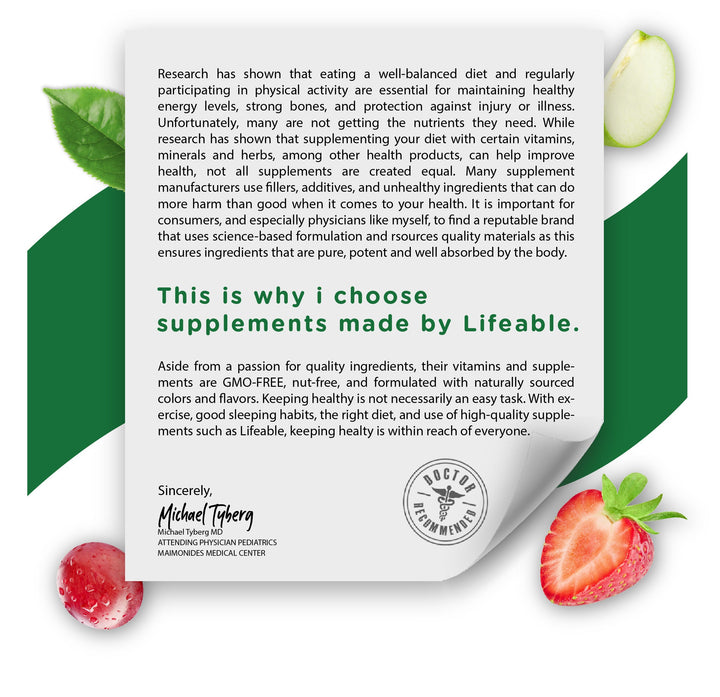 Lifeable Cranberry Gummies