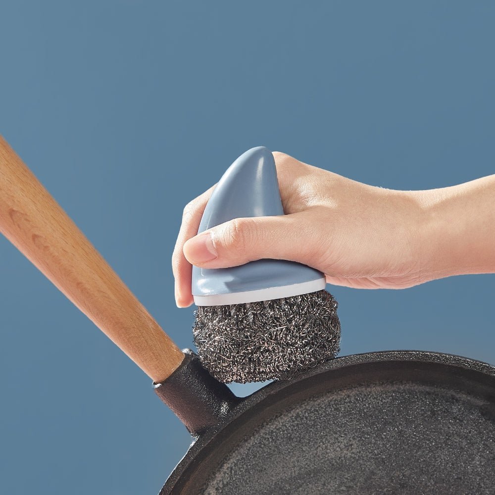 Cute Shark-Fin Pan Scrubber