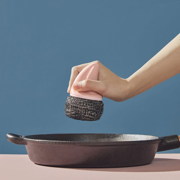 Cute Shark-Fin Pan Scrubber