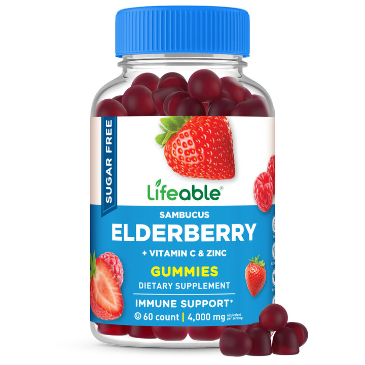 Sugar Free Elderberry Gummies