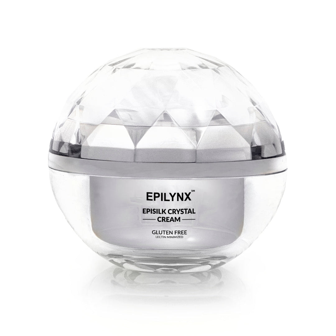 Vegan EpiSilk, Crystal Wrinkle Smoothing Face Cream - Intense Brightening and Firming Wrinkle Fix for Sensitive Skin