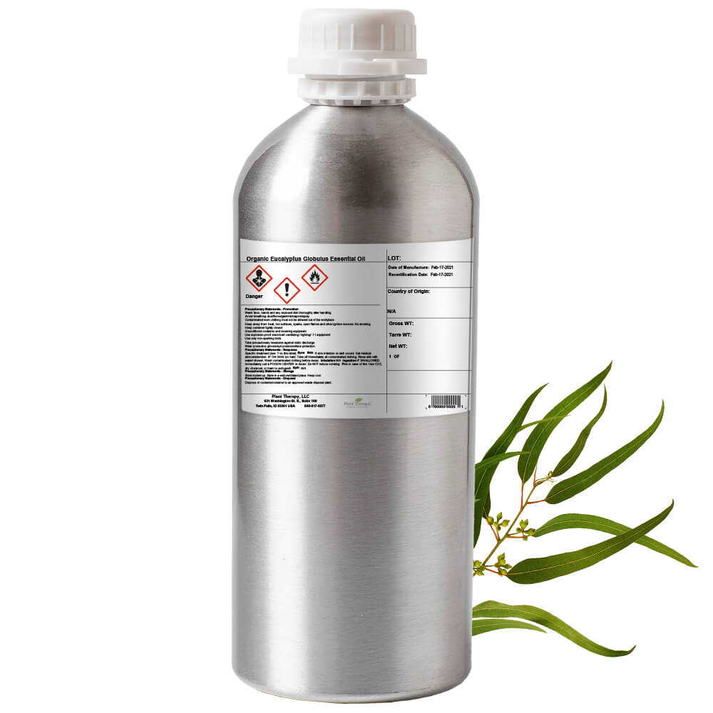 Organic Eucalyptus Globulus Essential Oil Bulk