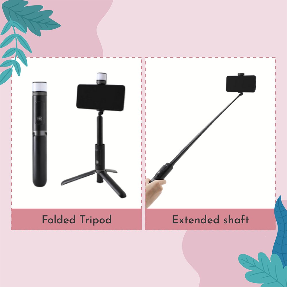 Extendable Selfie Stick Tripod