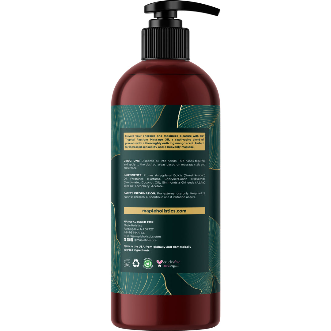 Tropical Passions Massage Oil