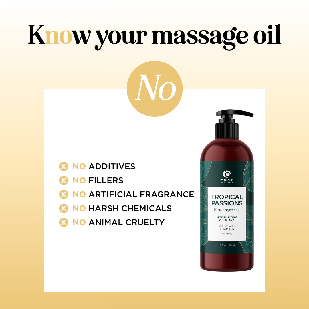 Tropical Passions Massage Oil