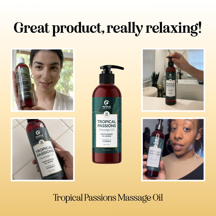 Tropical Passions Massage Oil