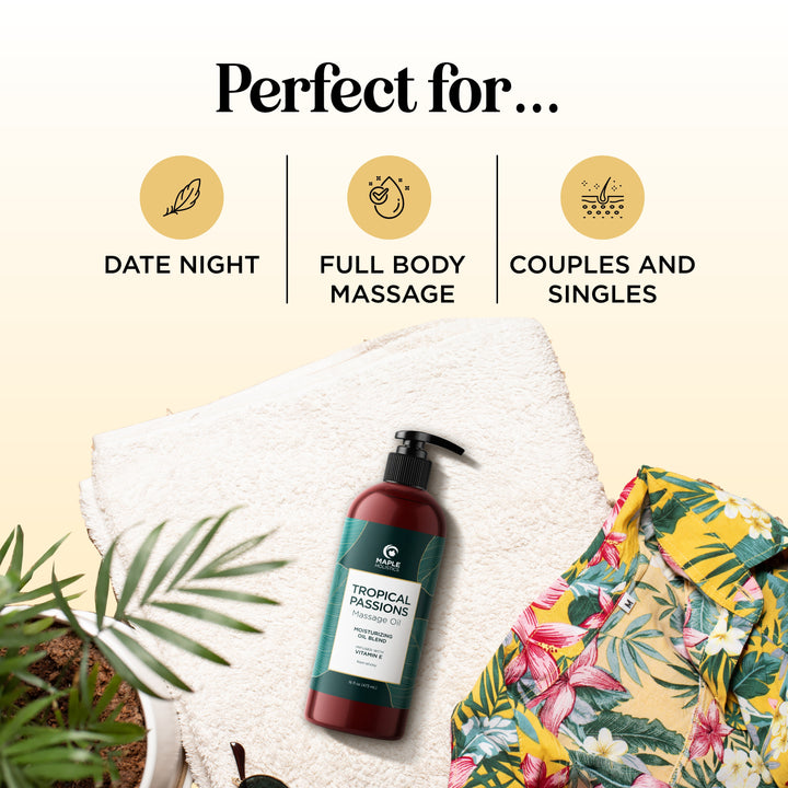 Tropical Passions Massage Oil