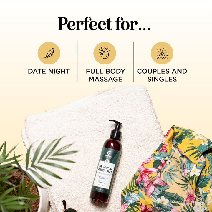 Tropical Passions Massage Oil