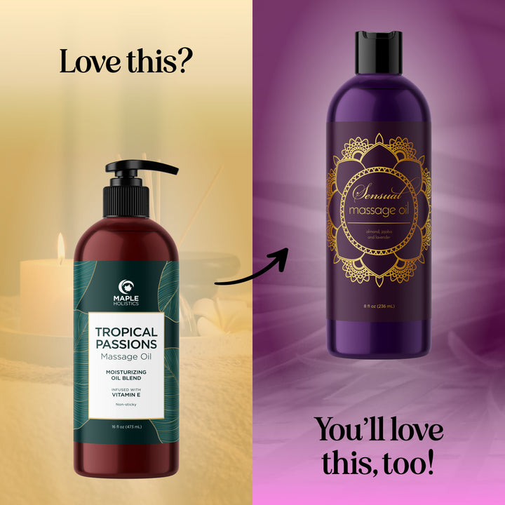 Tropical Passions Massage Oil