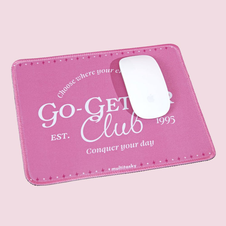 Go-Getter Club Printed Rectangle Mousepad