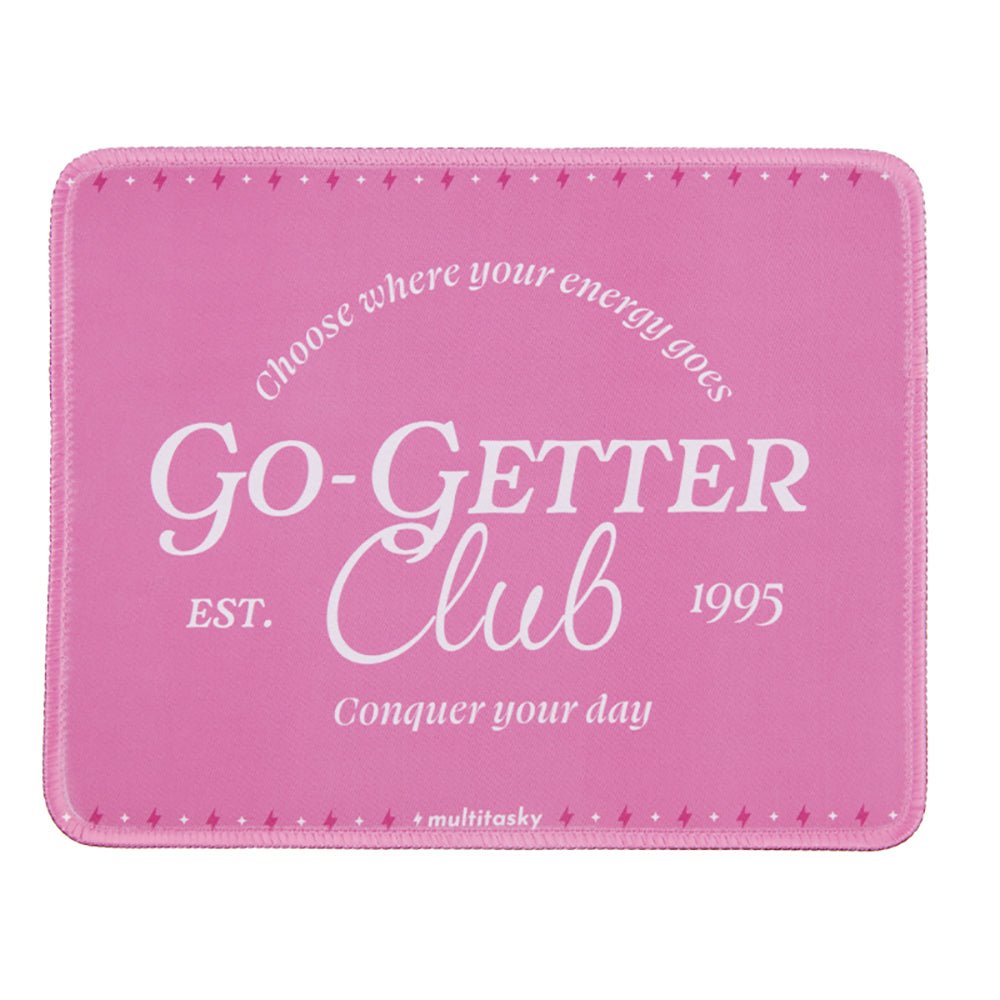 Go-Getter Club Printed Rectangle Mousepad