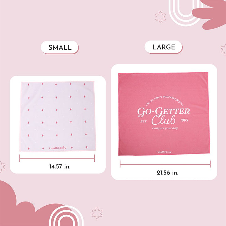 Go-Getter Club Storage Self-Adhesive Wrapping Cloth (Set of 2)
