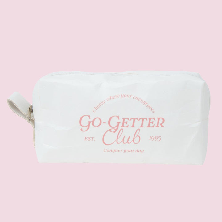Go-Getter Club Washable Paper Travel Pouch