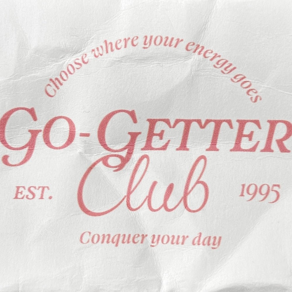 Go-Getter Club Washable Paper Travel Pouch