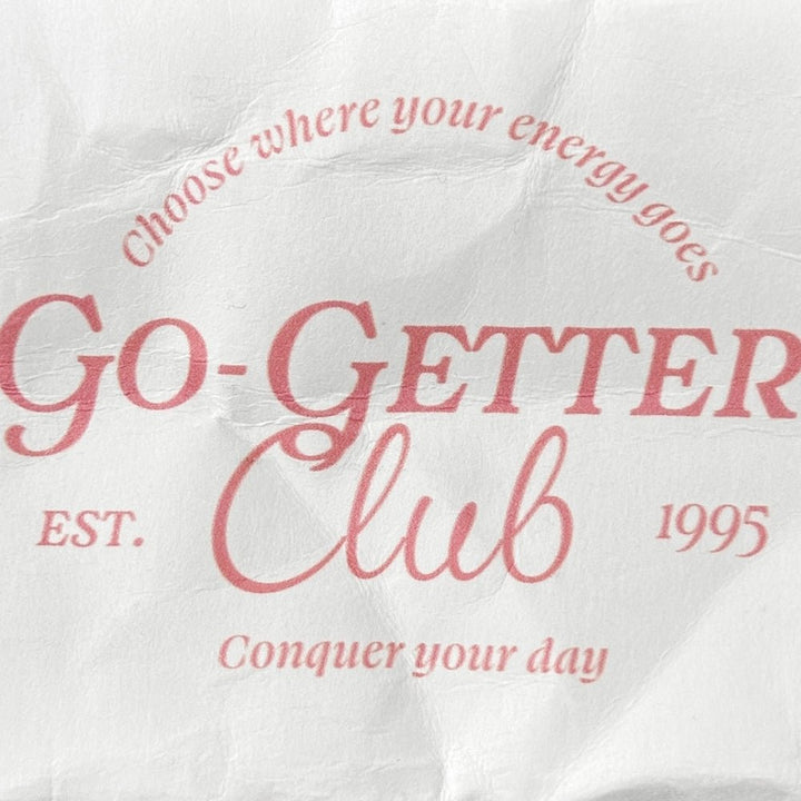 Go-Getter Club Washable Paper Travel Pouch