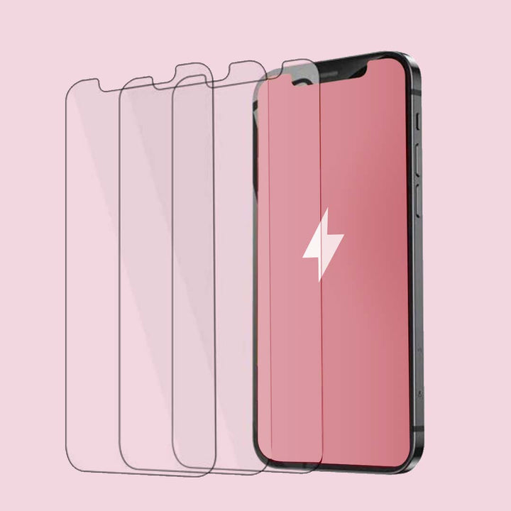 iPhone Screen Protector (Clear Screen/Privacy Screen, Pack of 3)