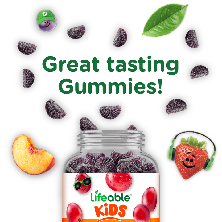 Iron and Vitamin C Gummies for Kids