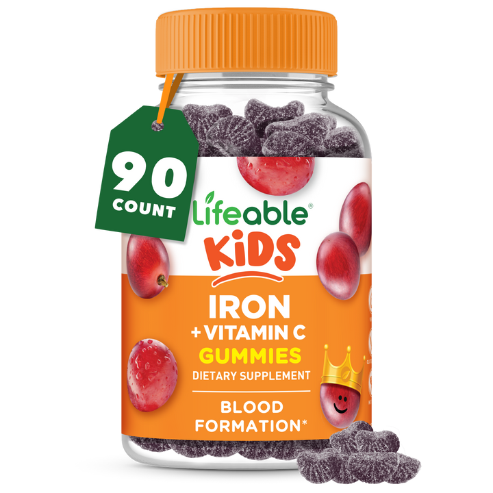 Iron and Vitamin C Gummies for Kids