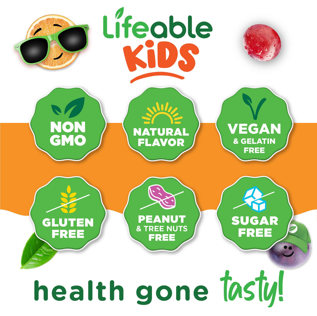 Sugar Free Elderberry Gummies for Kids