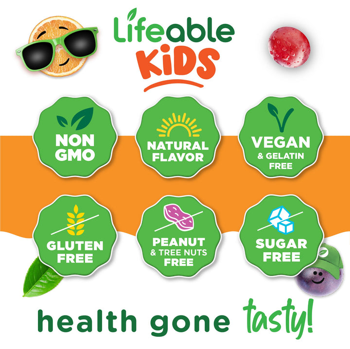 Sugar Free Elderberry Gummies for Kids