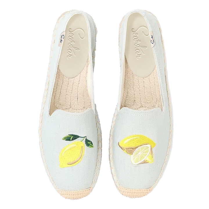 Bayside Beach Club Espadrille Lemon Sky