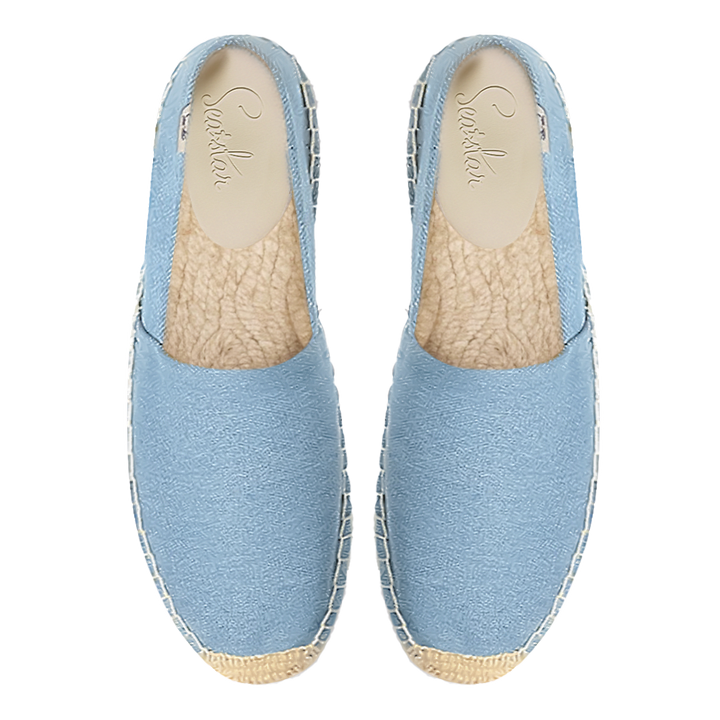 Bayside Classic Espadrille Light Blue Denim